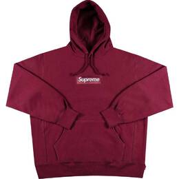 Supreme: Фиолетовая толстовка  Box Logo