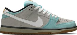 Nike: Белые кроссовки  Dunk Low Pro SB