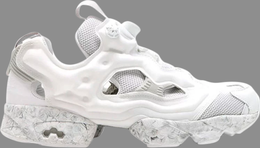 Reebok: Белые кроссовки  InstaPump Fury