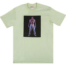 Supreme: Светлая футболка  Tupac Hologram