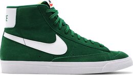 Nike: Зелёные кроссовки  Blazer Mid 77