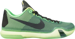 Nike: Зелёные кроссовки  Kobe 10