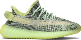 Adidas: Зелёные кроссовки  Yeezy Boost 350 v2