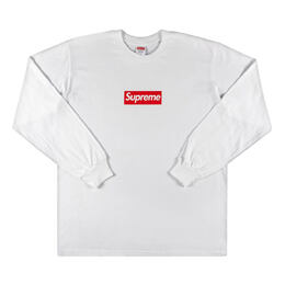 Supreme: Белый свитшот  Box Logo