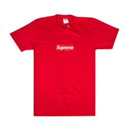 Supreme: Красная футболка  Box Logo