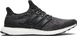 Adidas: Чёрные кроссовки  UltraBoost