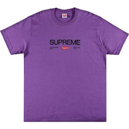 Supreme: Фиолетовая футболка  Est 1994