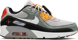 Nike: Зелёные кроссовки  Air Max 90