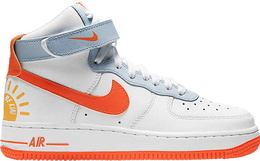 Nike: Белые кроссовки  Air Force 1 High