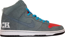 Nike: Серые кроссовки  Dunk High Premium SB