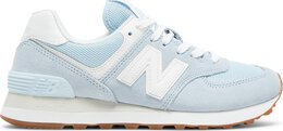 New Balance: Синие кроссовки  574