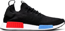 Adidas: Чёрные кроссовки  NMD_R1 Primeknit