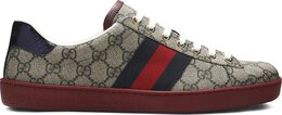 Gucci: Бежевые кроссовки  GG Supreme