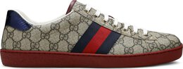 Gucci: Бежевые кроссовки  GG Supreme