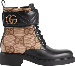 Gucci: Бежевые кроссовки  Double G