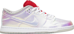 Nike: Серебристые кроссовки  Dunk Low Pro SB