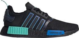 Adidas: Чёрные кроссовки  NMD_R1