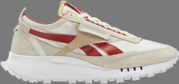 Reebok: Двухцветные кроссовки  Classic Leather Legacy