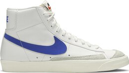 Nike: Голубые кроссовки  Blazer Mid 77 Vintage