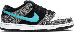 Nike: Серые кроссовки Dunk Low Pro SB