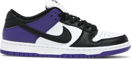 Nike: Фиолетовые кроссовки  Dunk Low