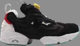 Reebok: Чёрные кроссовки  InstaPump Fury OG