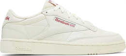 Reebok: Красные кроссовки  Club C 85