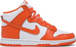 Nike: Оранжевые кроссовки  Dunk High SP