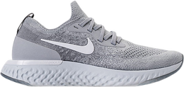 Nike: Серые кроссовки  Epic React Flyknit