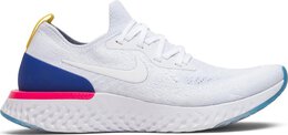 Nike: Белые кроссовки  Epic React Flyknit