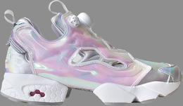 Reebok: Белые кроссовки  InstaPump Fury