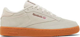 Reebok: Серые кроссовки  Club C 85