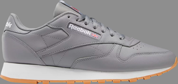 Reebok: Серые кроссовки  Classic Leather