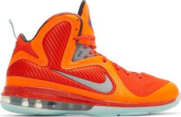 Nike: Оранжевые кроссовки  Lebron 9