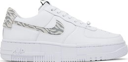 Nike: Белые кроссовки  Air Force 1 Pixel