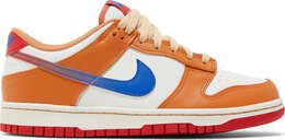 Nike: Оранжевые кроссовки  Dunk Low