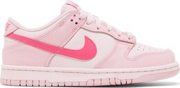 Nike: Розовые кроссовки  Dunk Low