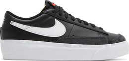 Nike: Чёрные кроссовки  Blazer Low