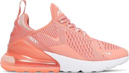 Nike: Оранжевые кроссовки  Air Max 270