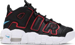 Nike: Чёрные кроссовки  Air More Uptempo