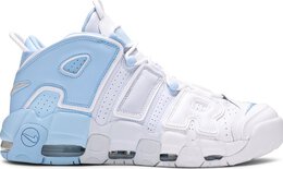 Nike: Голубые кроссовки  Air More Uptempo