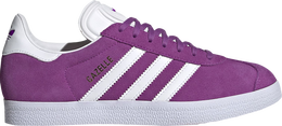 Adidas: Фиолетовые кроссовки  Gazelle