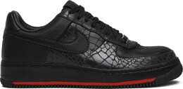 Nike: Чёрные кроссовки  Air Force 1 Supreme