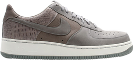 Nike: Серые кроссовки  Air Force 1 Supreme