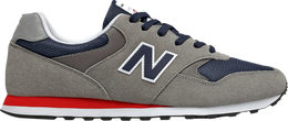 New Balance: Синие кроссовки  393