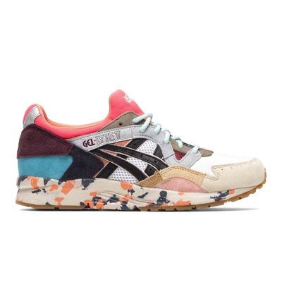 gel lyte 5 re material pink aqua Asics 1201a871 961 multi color lpn22597083 LePodium