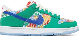 Nike: Зелёные кроссовки  Dunk Low