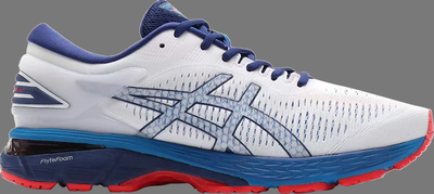 Gel kayano store 25 white blue