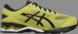 Asics: Чёрные кроссовки  Gel-Kayano 26