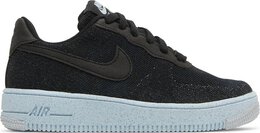 Nike: Чёрные кроссовки  Air Force 1 Crater Flyknit